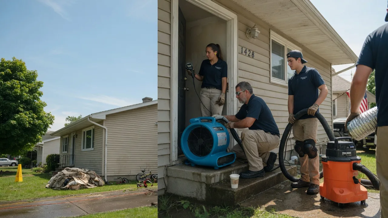 Water Damage Restoration in Sigel, IL near me